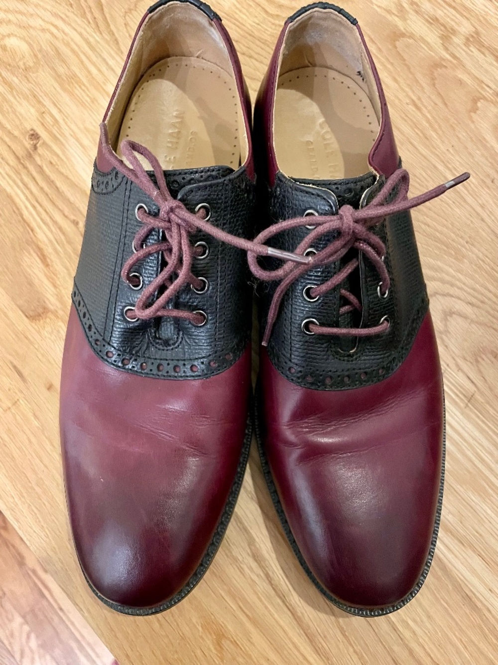 Cole Haan Grand.Co Burgundy Oxford